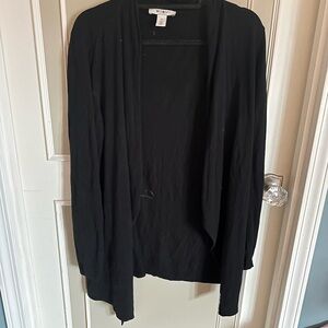 White House Black Market Black Cardigan